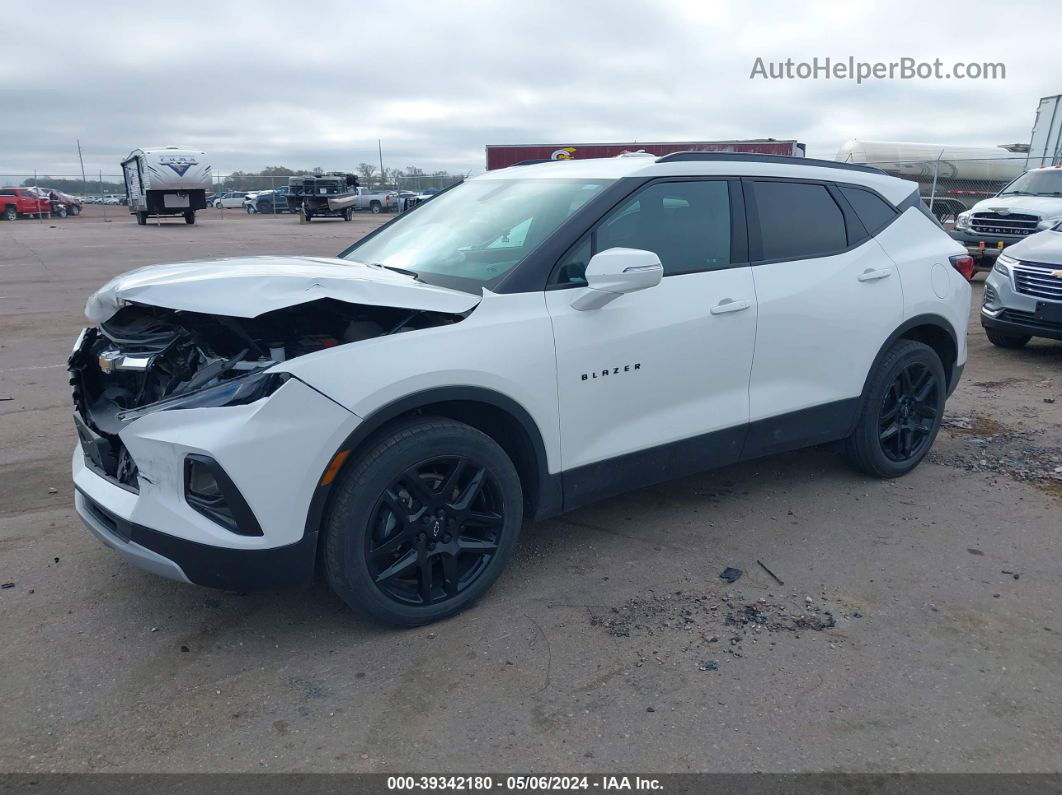 2020 Chevrolet Blazer Awd 2lt White vin: 3GNKBHRS0LS705214