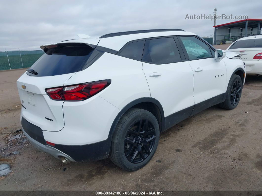 2020 Chevrolet Blazer Awd 2lt White vin: 3GNKBHRS0LS705214