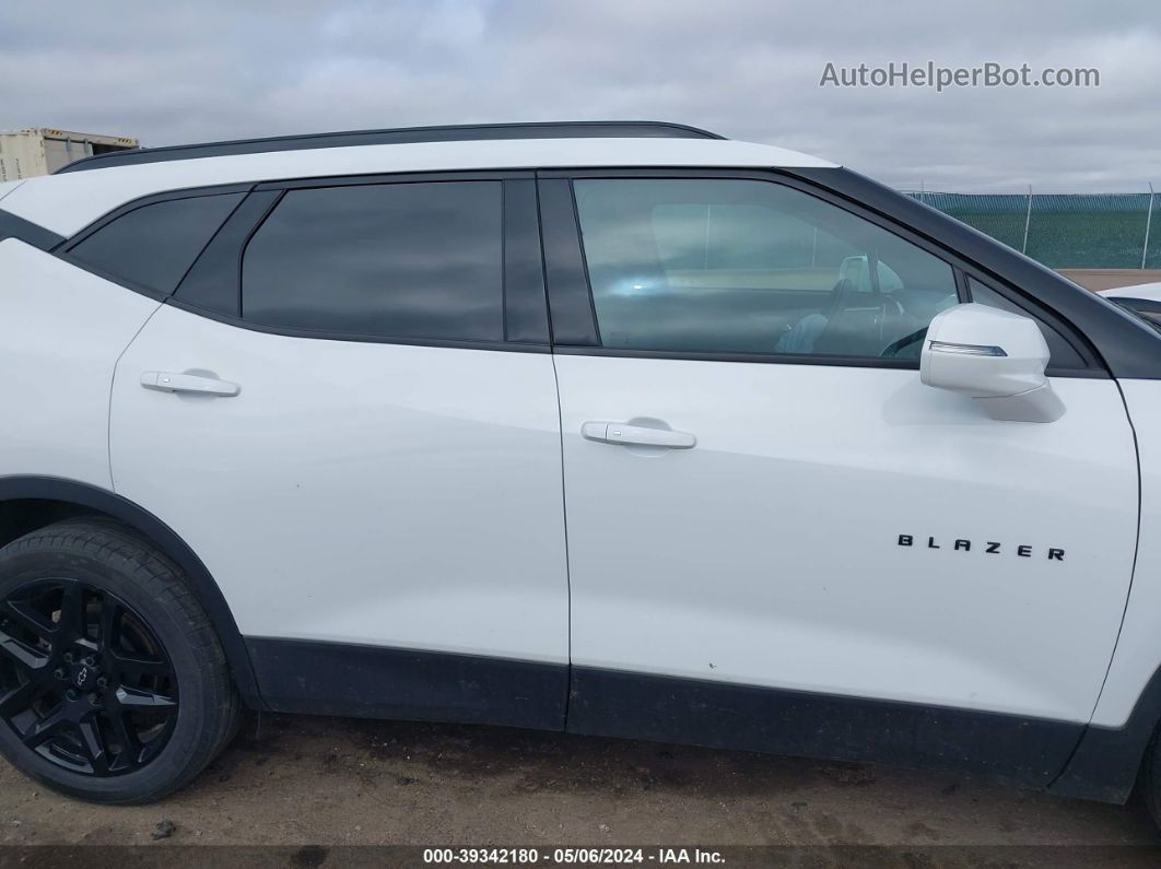 2020 Chevrolet Blazer Awd 2lt White vin: 3GNKBHRS0LS705214