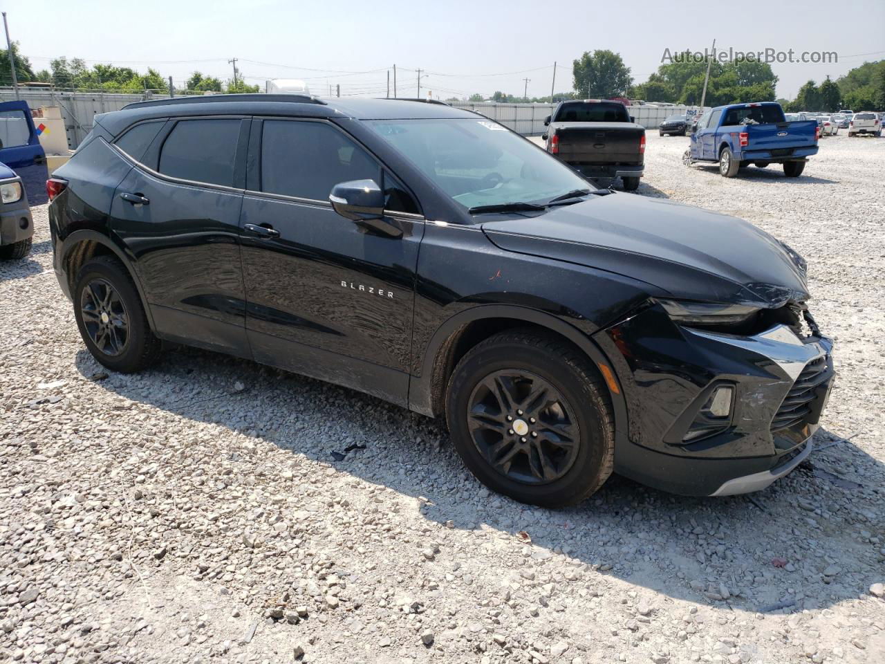 2019 Chevrolet Blazer 3lt Black vin: 3GNKBHRS2KS696272