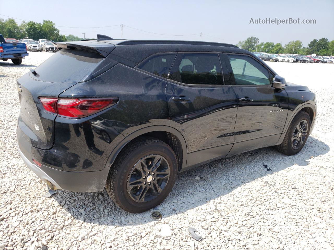 2019 Chevrolet Blazer 3lt Black vin: 3GNKBHRS2KS696272