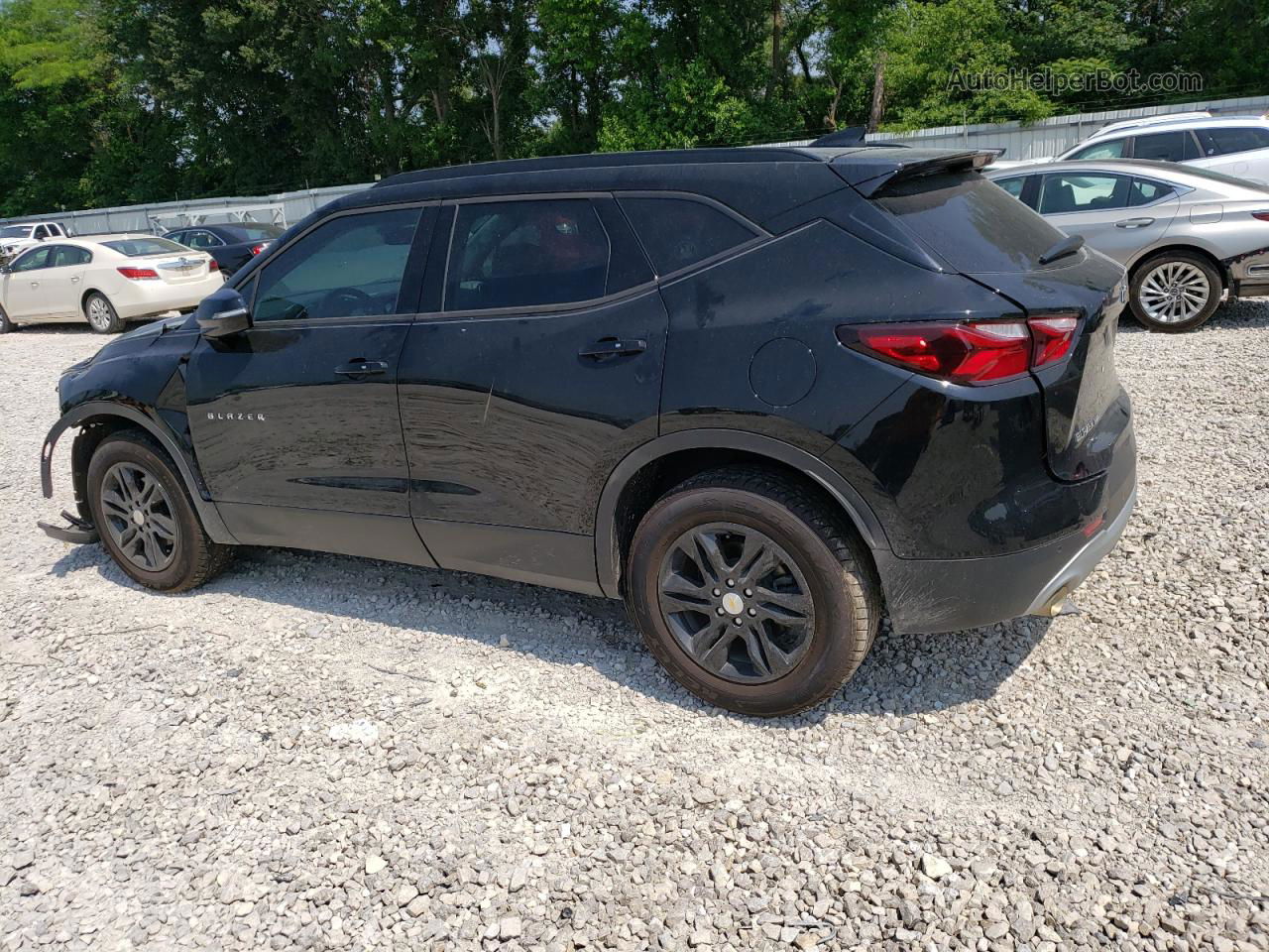 2019 Chevrolet Blazer 3lt Black vin: 3GNKBHRS2KS696272