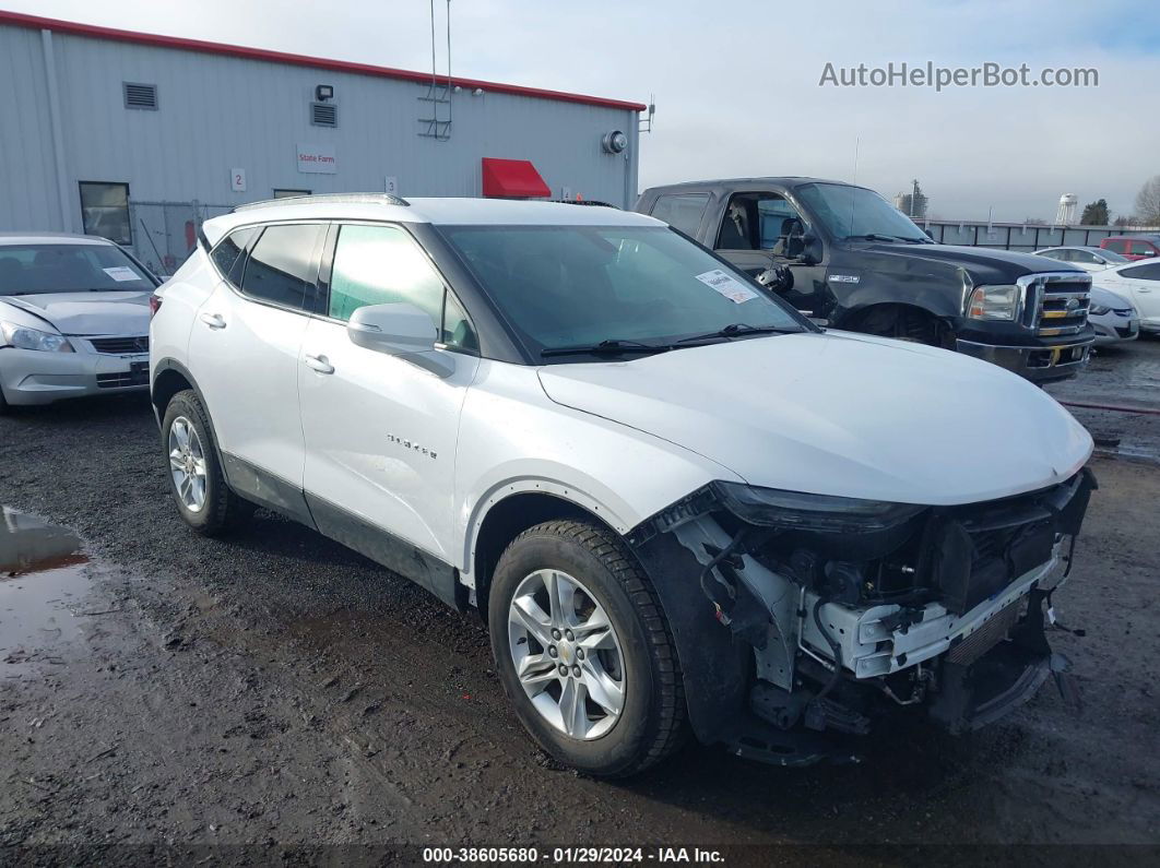 2020 Chevrolet Blazer Awd 2lt White vin: 3GNKBHRS2LS693194