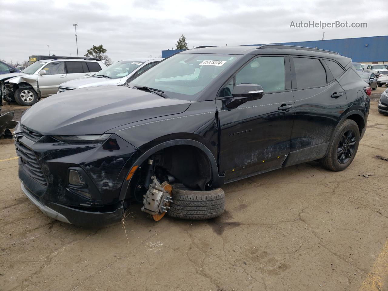 2020 Chevrolet Blazer 2lt Black vin: 3GNKBHRS3LS727806