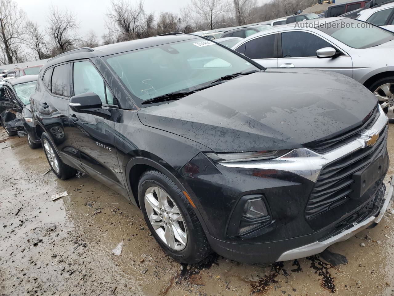 2019 Chevrolet Blazer 3lt Black vin: 3GNKBHRS4KS685001