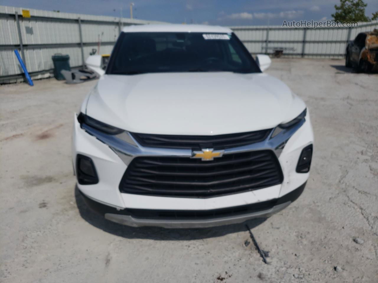 2020 Chevrolet Blazer 2lt White vin: 3GNKBHRS4LS598068