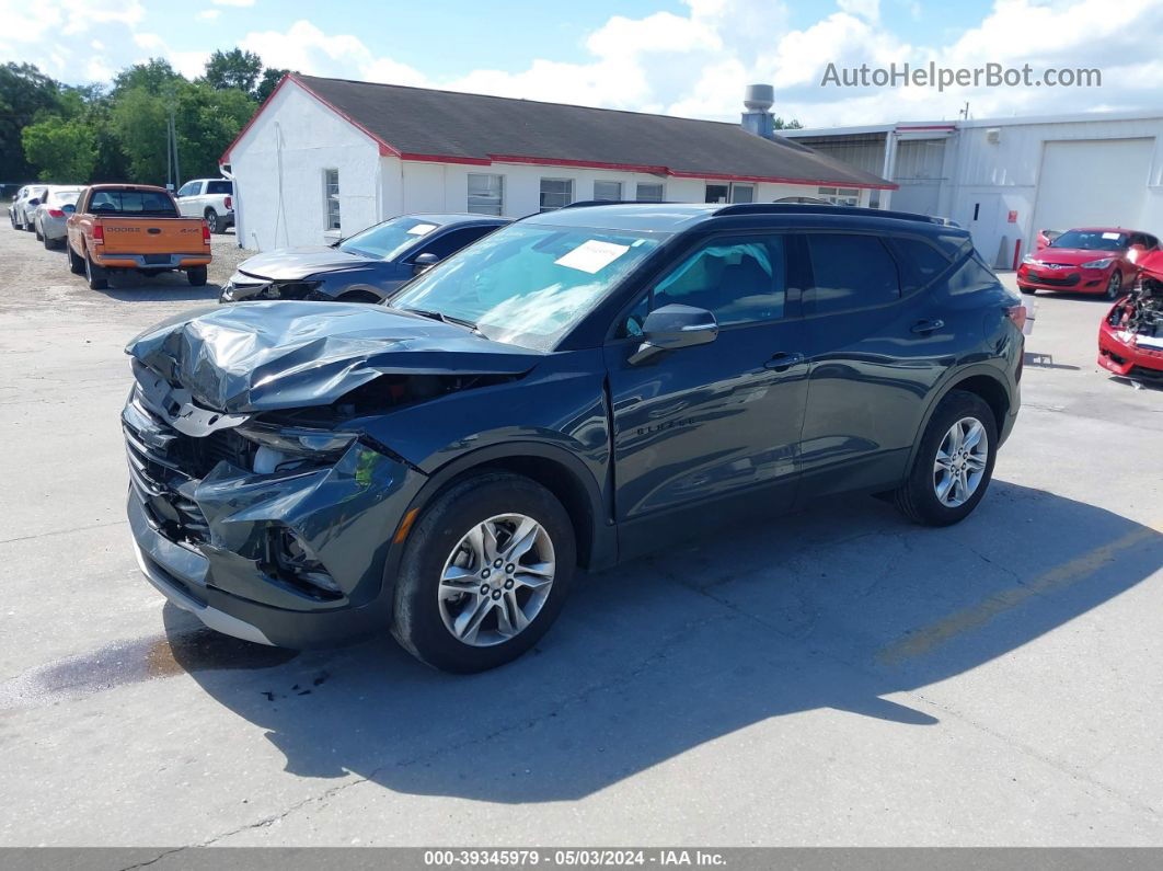 2019 Chevrolet Blazer   Синий vin: 3GNKBHRS5KS666313