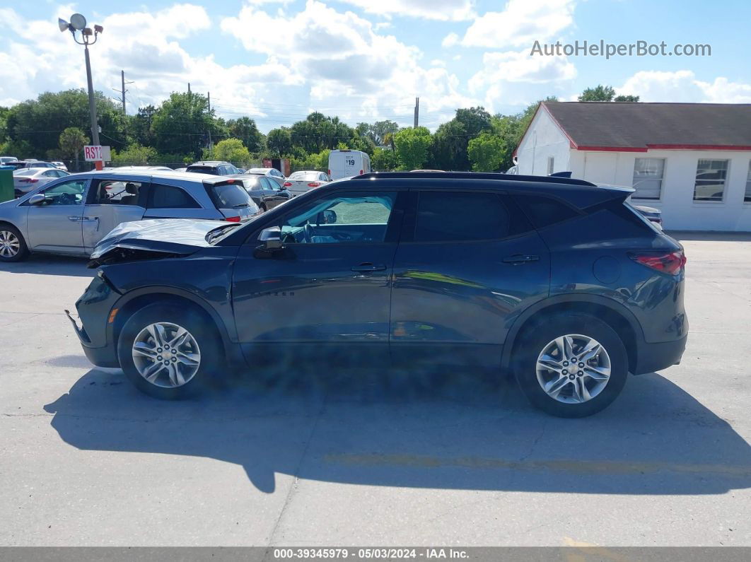 2019 Chevrolet Blazer   Blue vin: 3GNKBHRS5KS666313