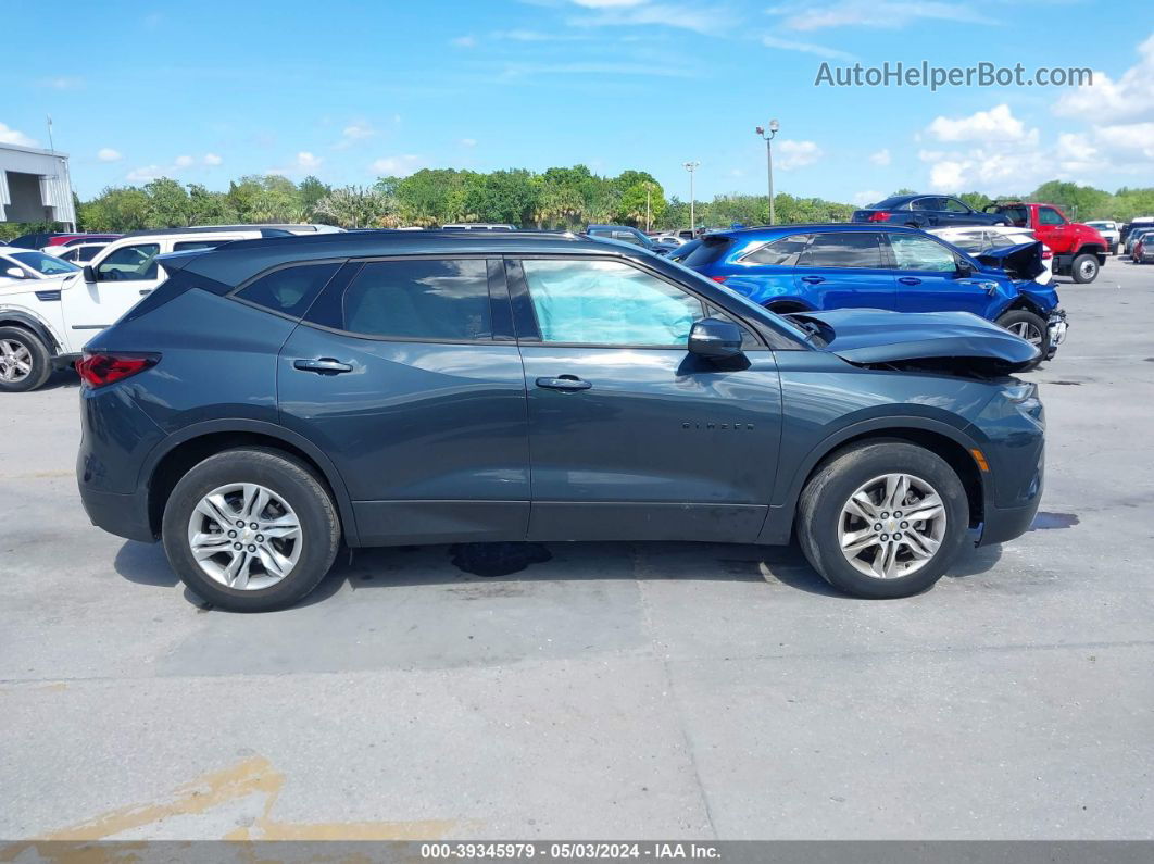 2019 Chevrolet Blazer   Blue vin: 3GNKBHRS5KS666313