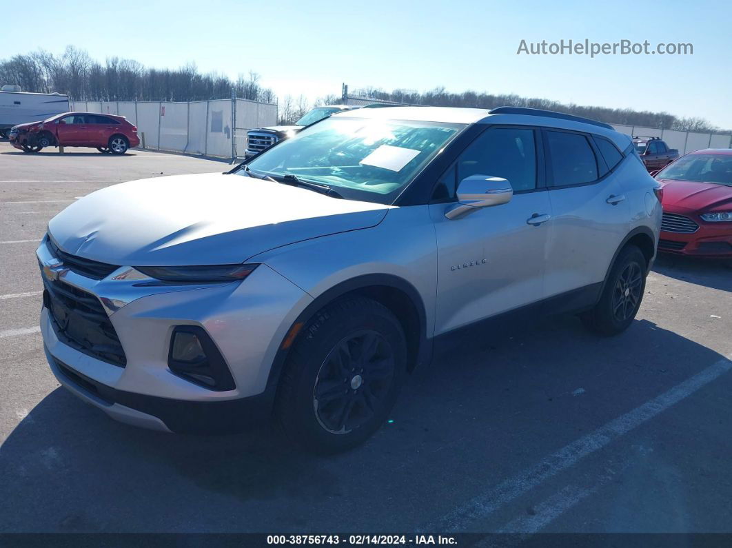 2020 Chevrolet Blazer Awd 2lt Silver vin: 3GNKBHRS6LS568036