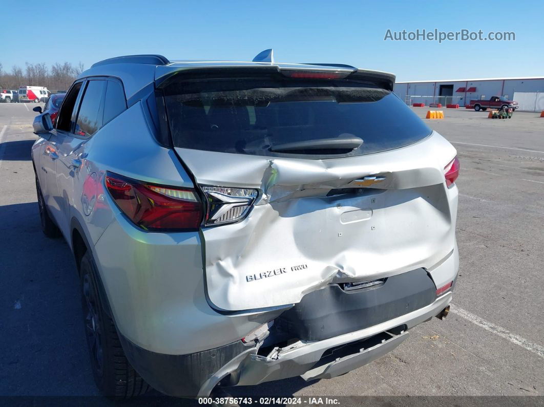 2020 Chevrolet Blazer Awd 2lt Silver vin: 3GNKBHRS6LS568036