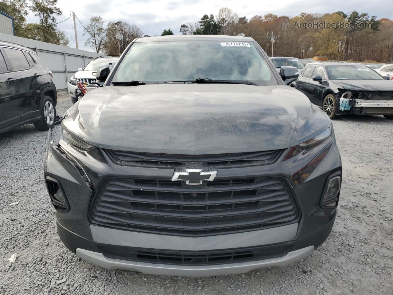 2019 Chevrolet Blazer 3lt Charcoal vin: 3GNKBHRS7KS677524