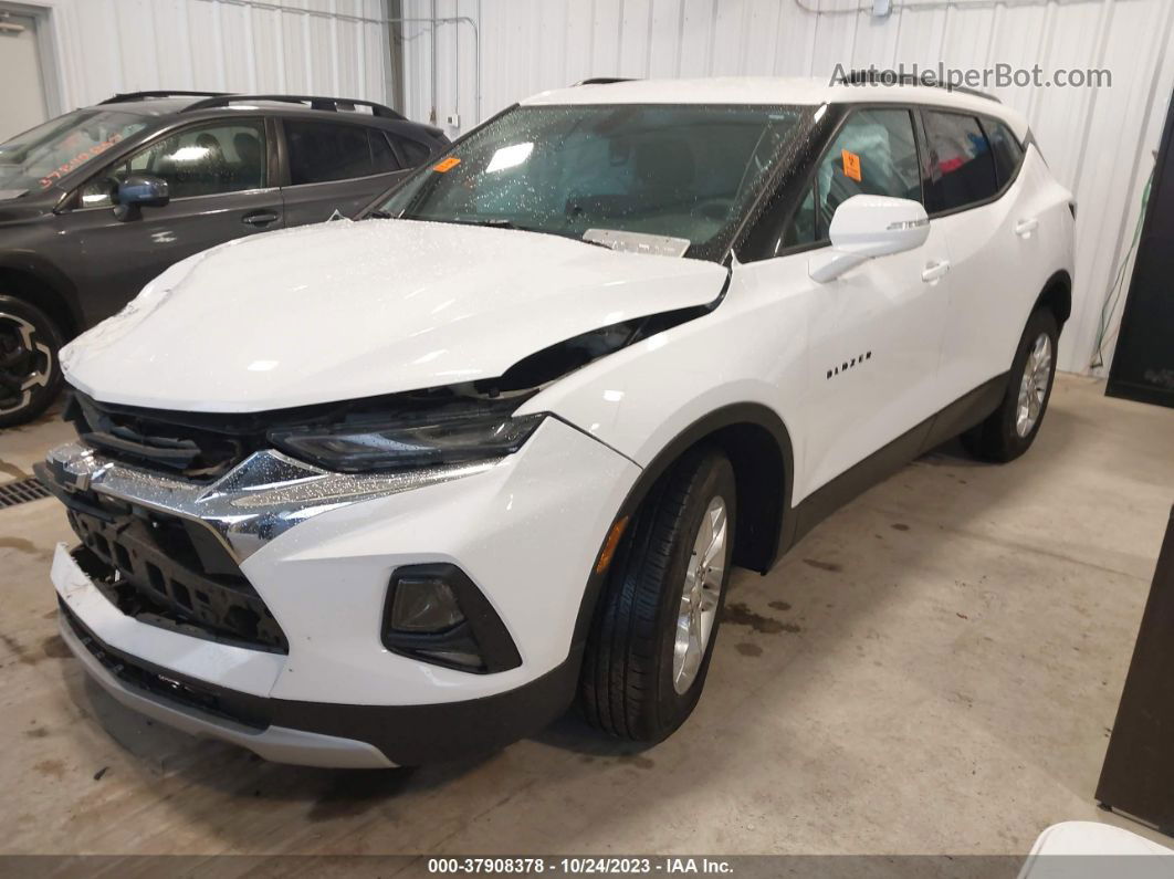 2020 Chevrolet Blazer Awd 2lt White vin: 3GNKBHRS8LS537001