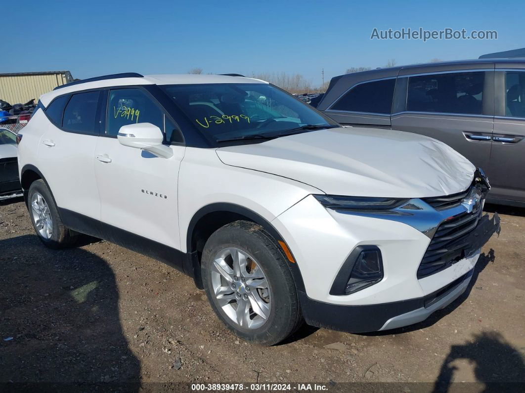 2020 Chevrolet Blazer Awd 2lt White vin: 3GNKBHRS8LS552999