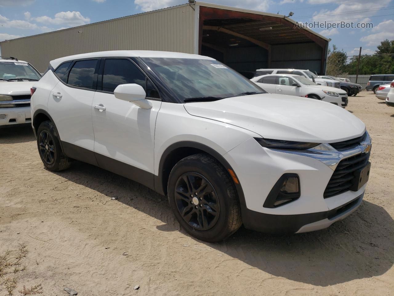 2020 Chevrolet Blazer 2lt White vin: 3GNKBHRS8LS642296