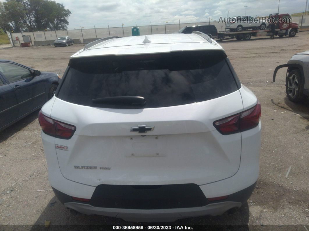 2020 Chevrolet Blazer Lt White vin: 3GNKBHRS8LS698979