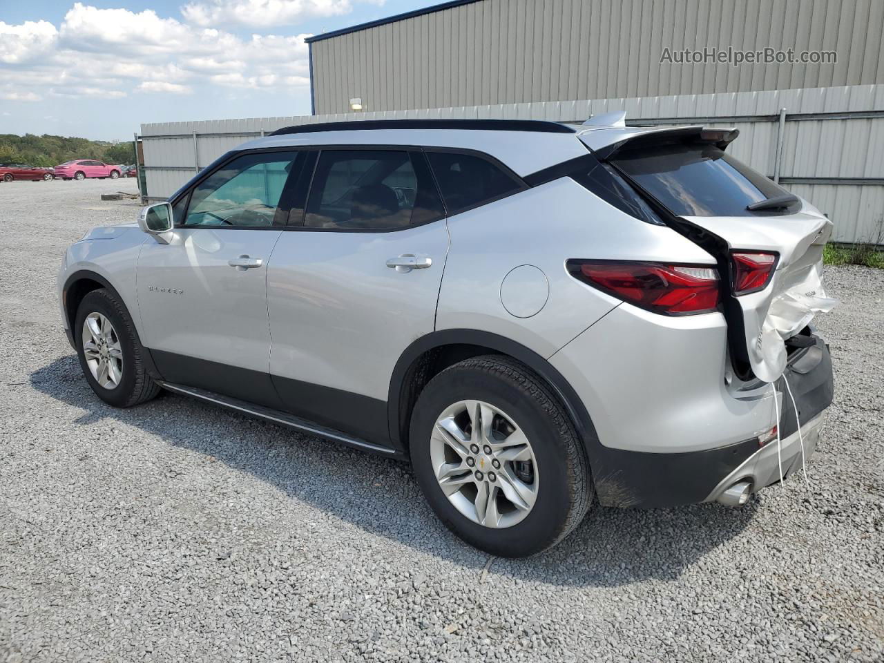 2019 Chevrolet Blazer 3lt White vin: 3GNKBHRSXKS677212