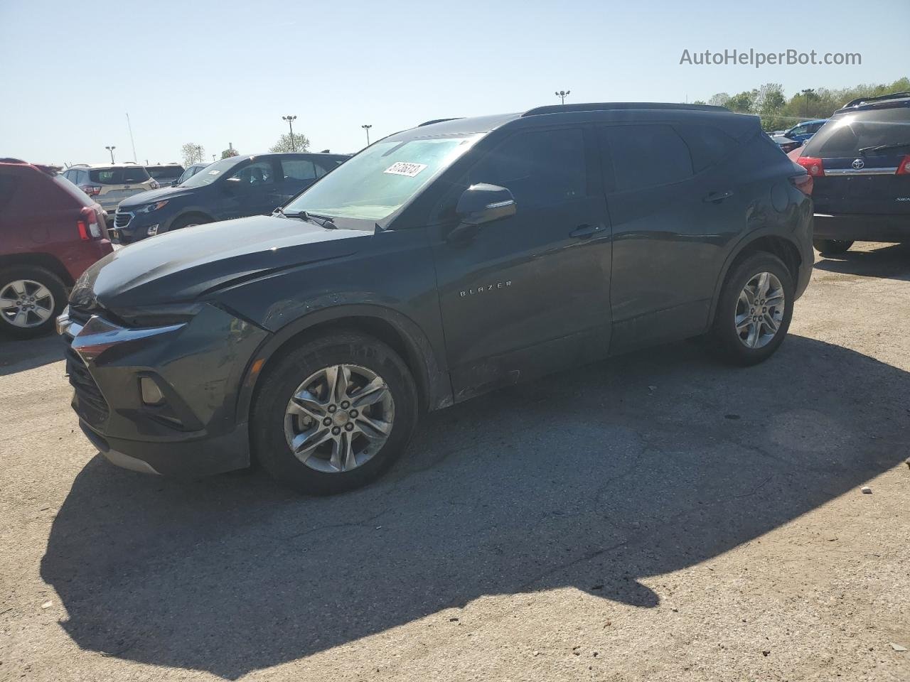 2020 Chevrolet Blazer 2lt Charcoal vin: 3GNKBHRSXLS567794