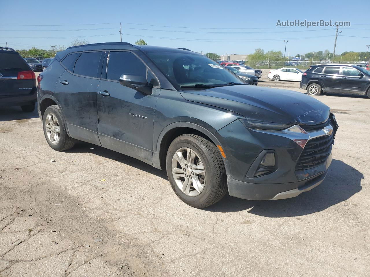 2020 Chevrolet Blazer 2lt Charcoal vin: 3GNKBHRSXLS567794