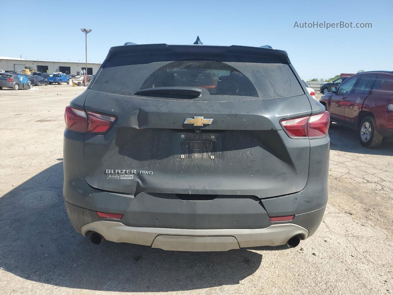 2020 Chevrolet Blazer 2lt Charcoal vin: 3GNKBHRSXLS567794