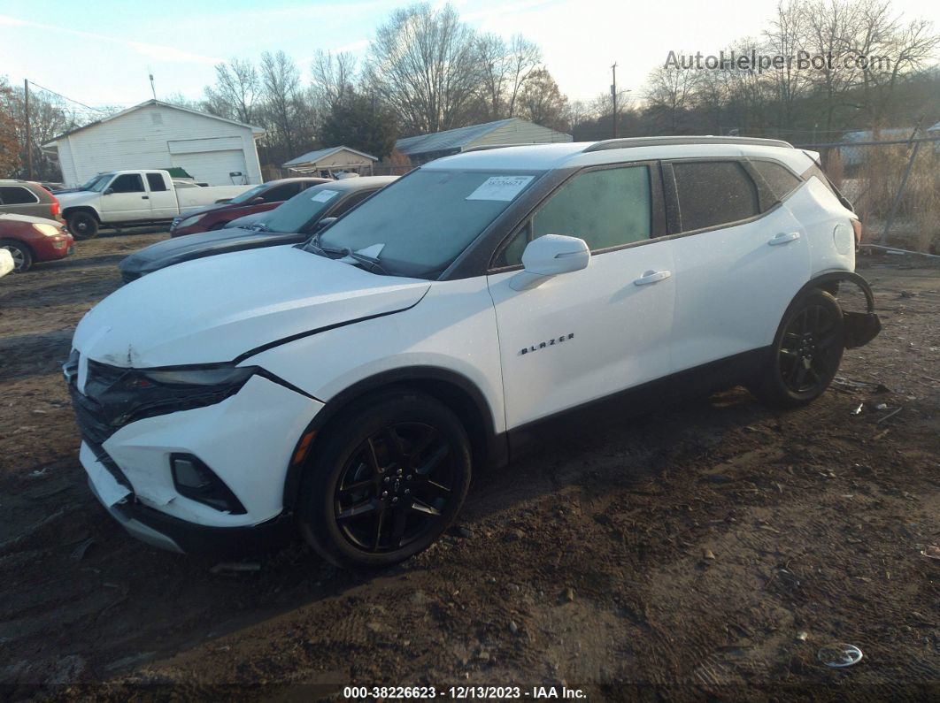 2020 Chevrolet Blazer Awd 2lt White vin: 3GNKBHRSXLS569884