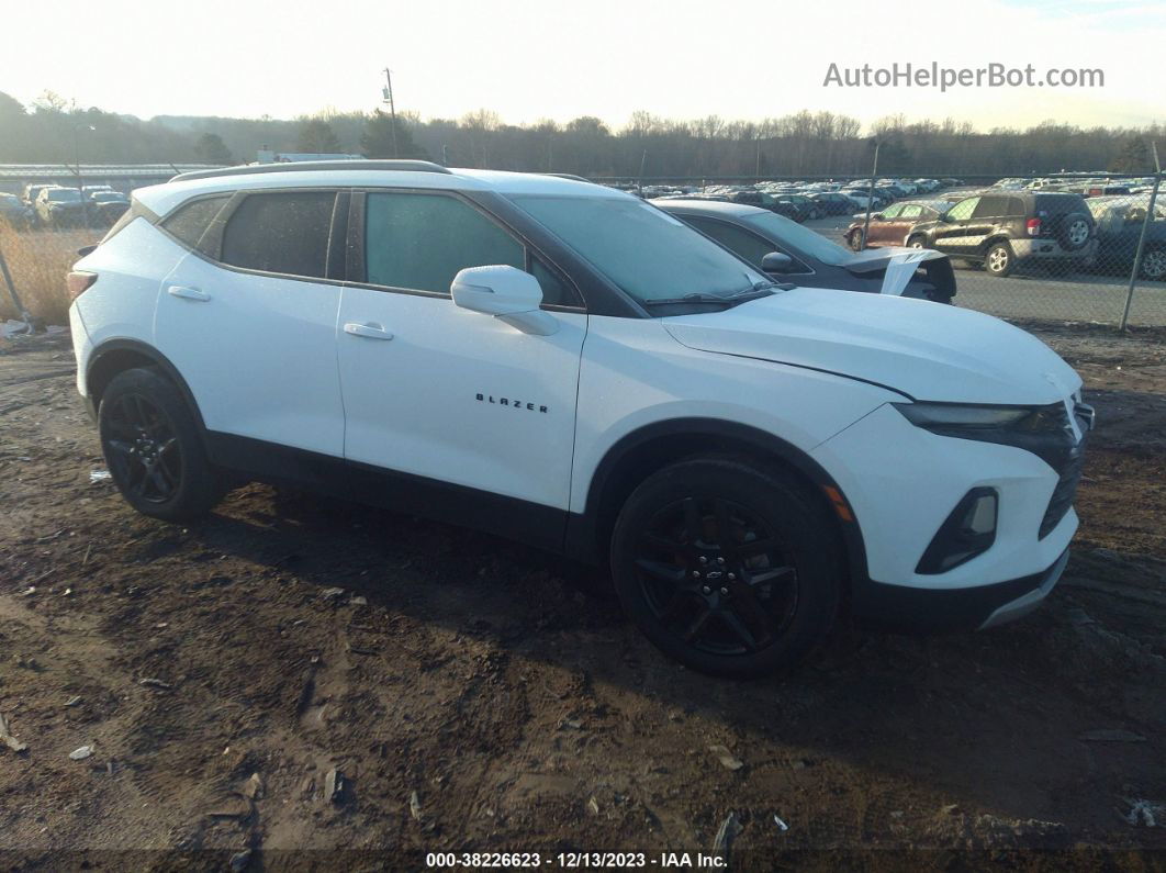 2020 Chevrolet Blazer Awd 2lt White vin: 3GNKBHRSXLS569884