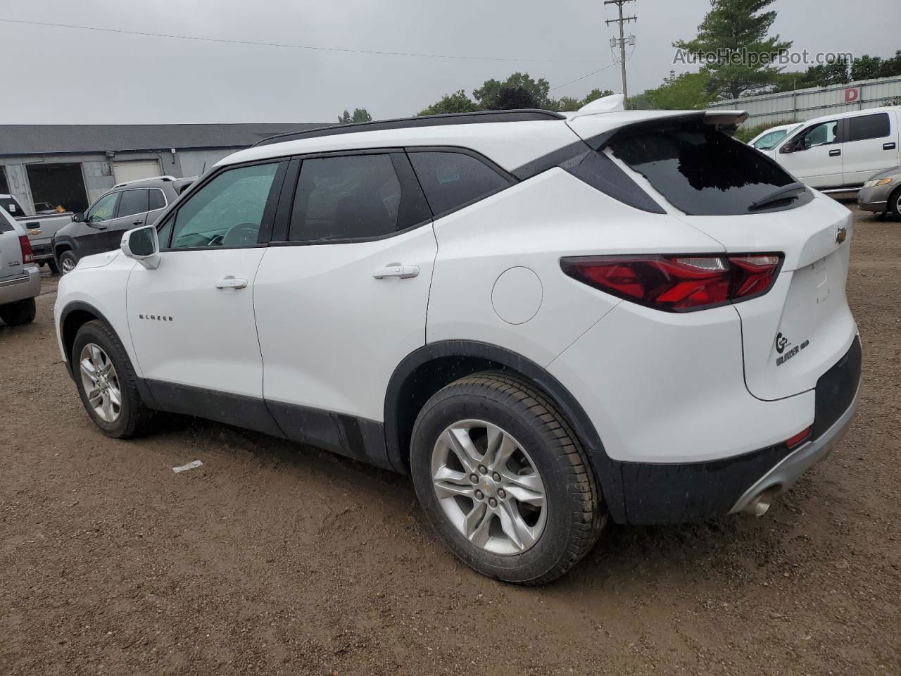 2020 Chevrolet Blazer 2lt Белый vin: 3GNKBHRSXLS617531