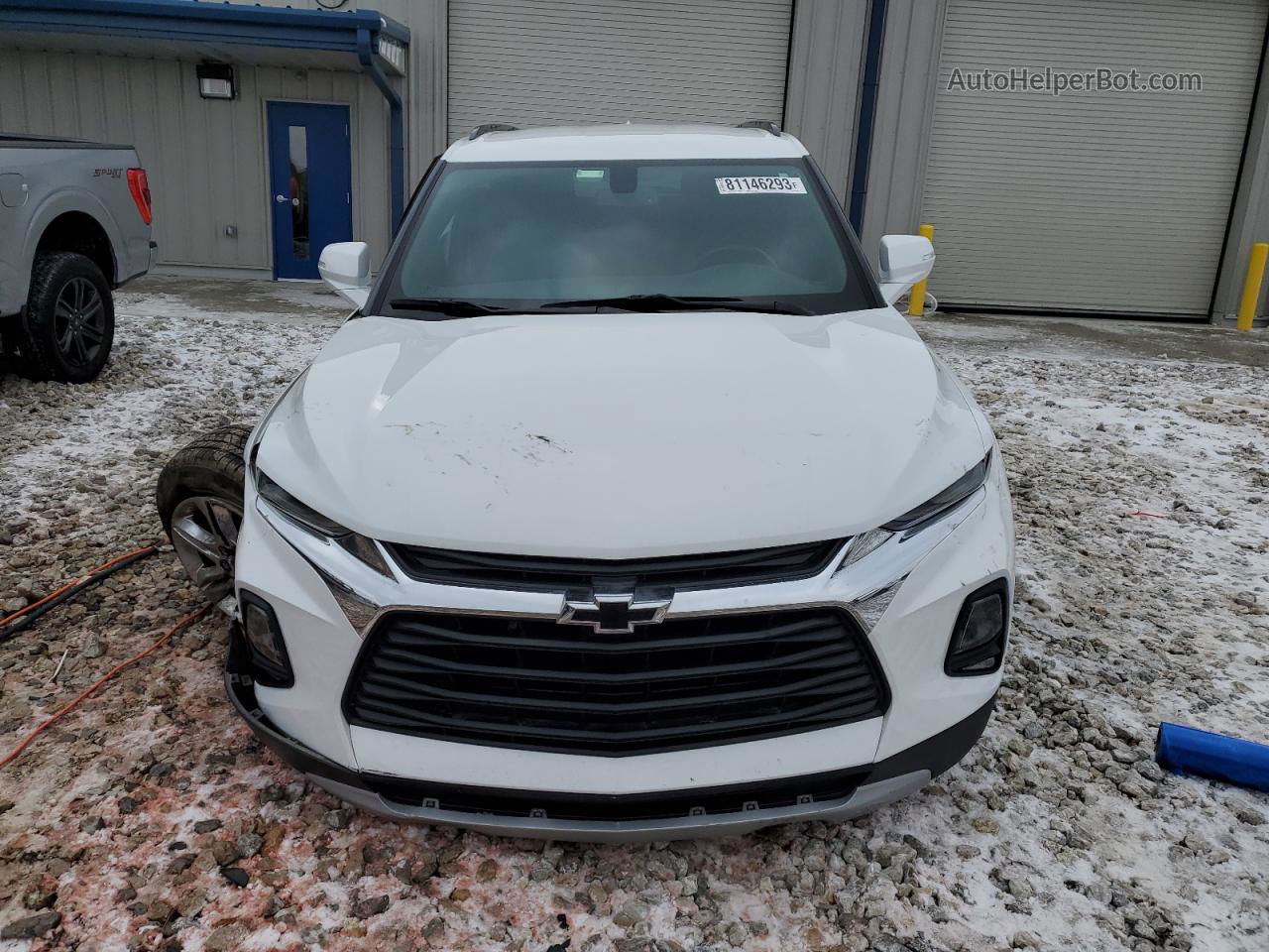 2020 Chevrolet Blazer 2lt White vin: 3GNKBHRSXLS623104