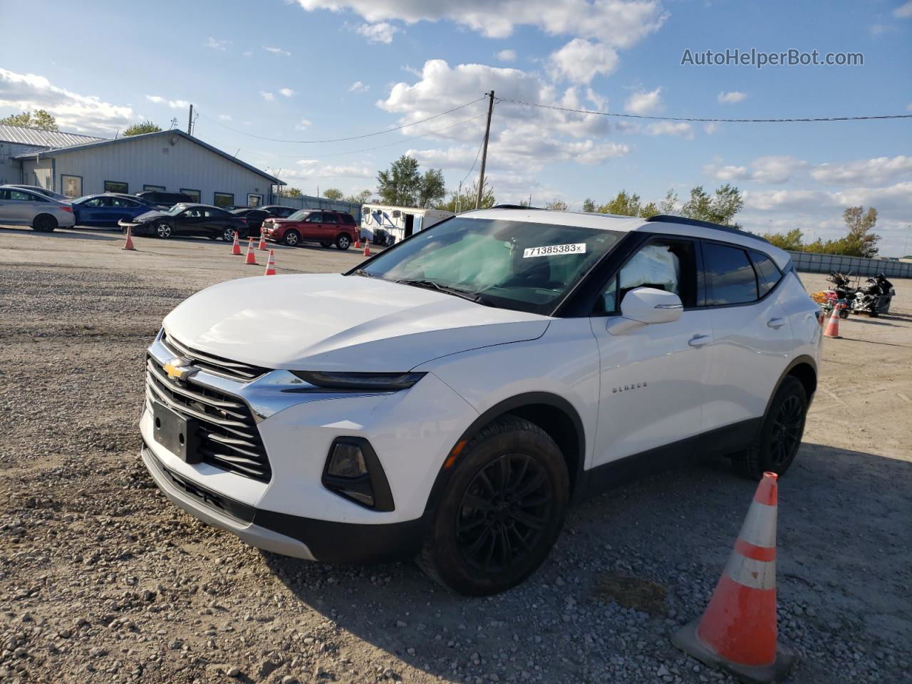 2020 Chevrolet Blazer 3lt White vin: 3GNKBJRS0LS693895