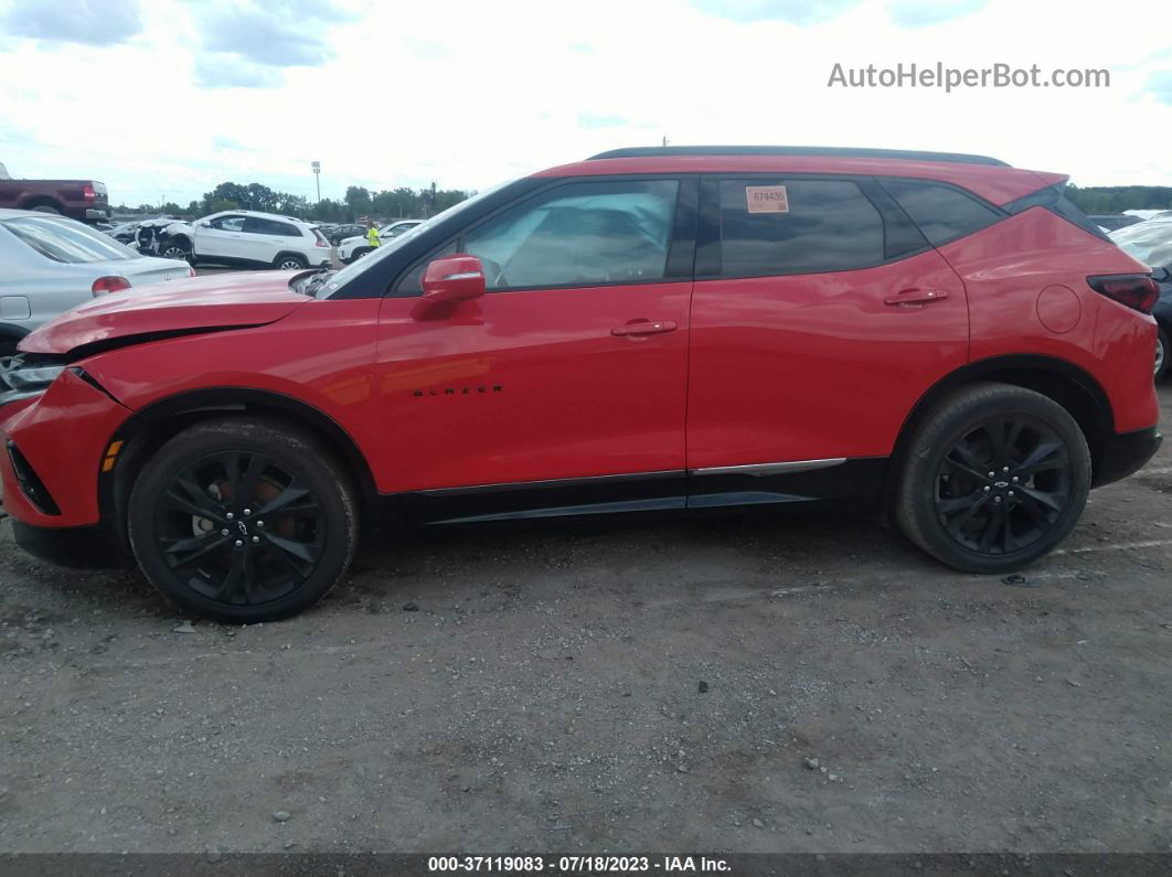 2019 Chevrolet Blazer Rs Красный vin: 3GNKBJRS2KS698983