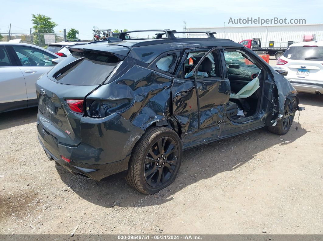 2019 Chevrolet Blazer Rs Black vin: 3GNKBJRS3KS610460