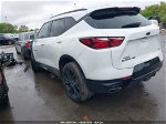 2019 Chevrolet Blazer Rs White vin: 3GNKBJRS3KS640932