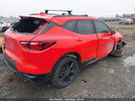 2019 Chevrolet Blazer Rs Red vin: 3GNKBJRS3KS653843