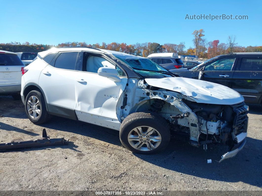 2020 Chevrolet Blazer Awd 3lt White vin: 3GNKBJRS3LS576232