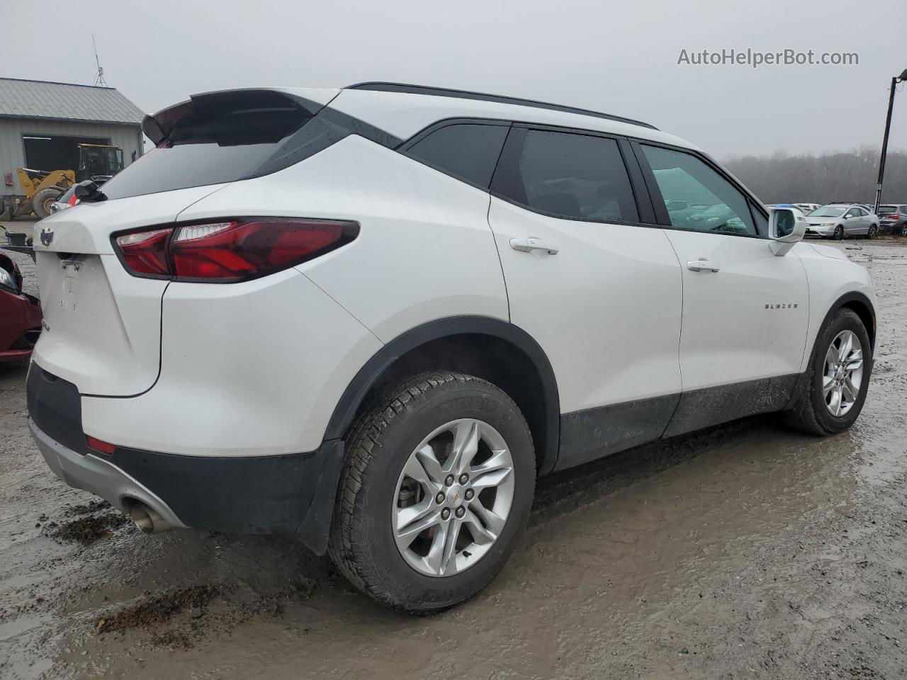 2020 Chevrolet Blazer 3lt White vin: 3GNKBJRS3LS647977