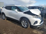 2020 Chevrolet Blazer 3lt White vin: 3GNKBJRS3LS684897