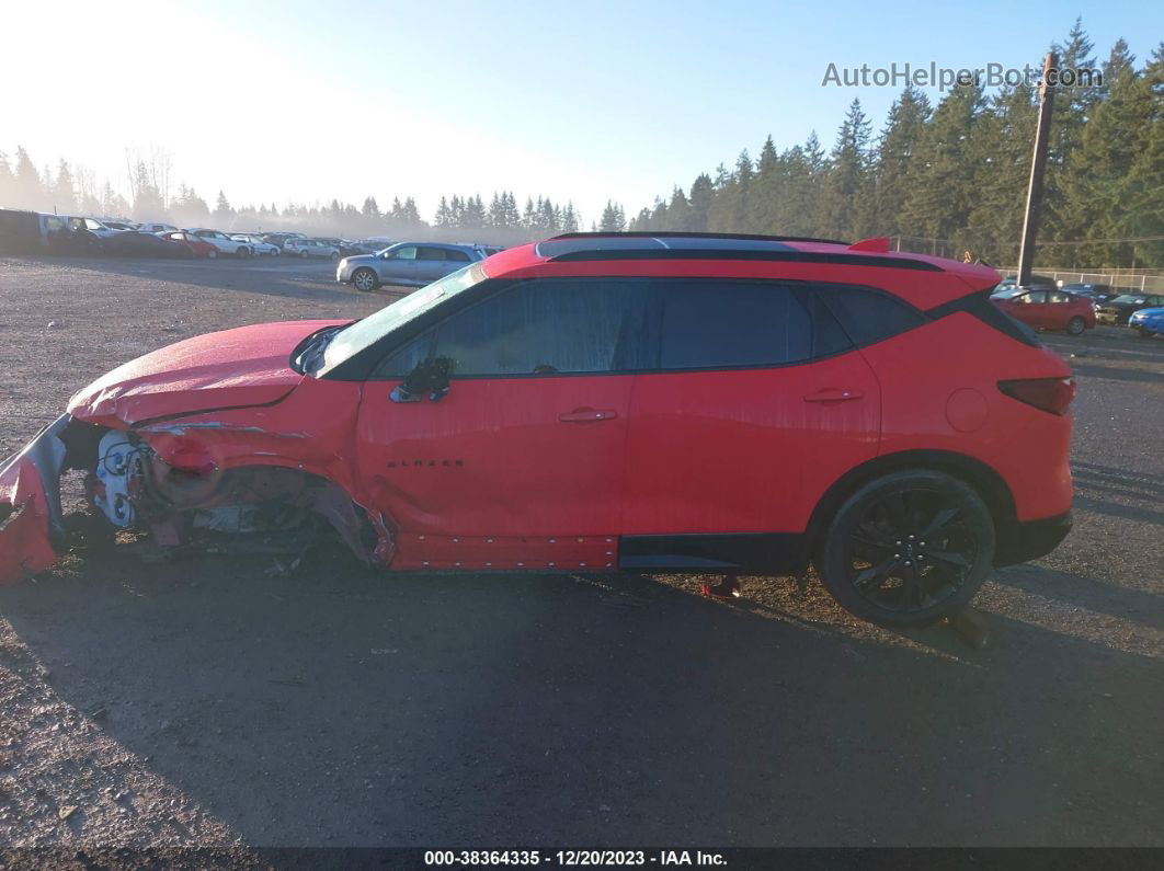 2019 Chevrolet Blazer Rs Красный vin: 3GNKBJRS5KS676752