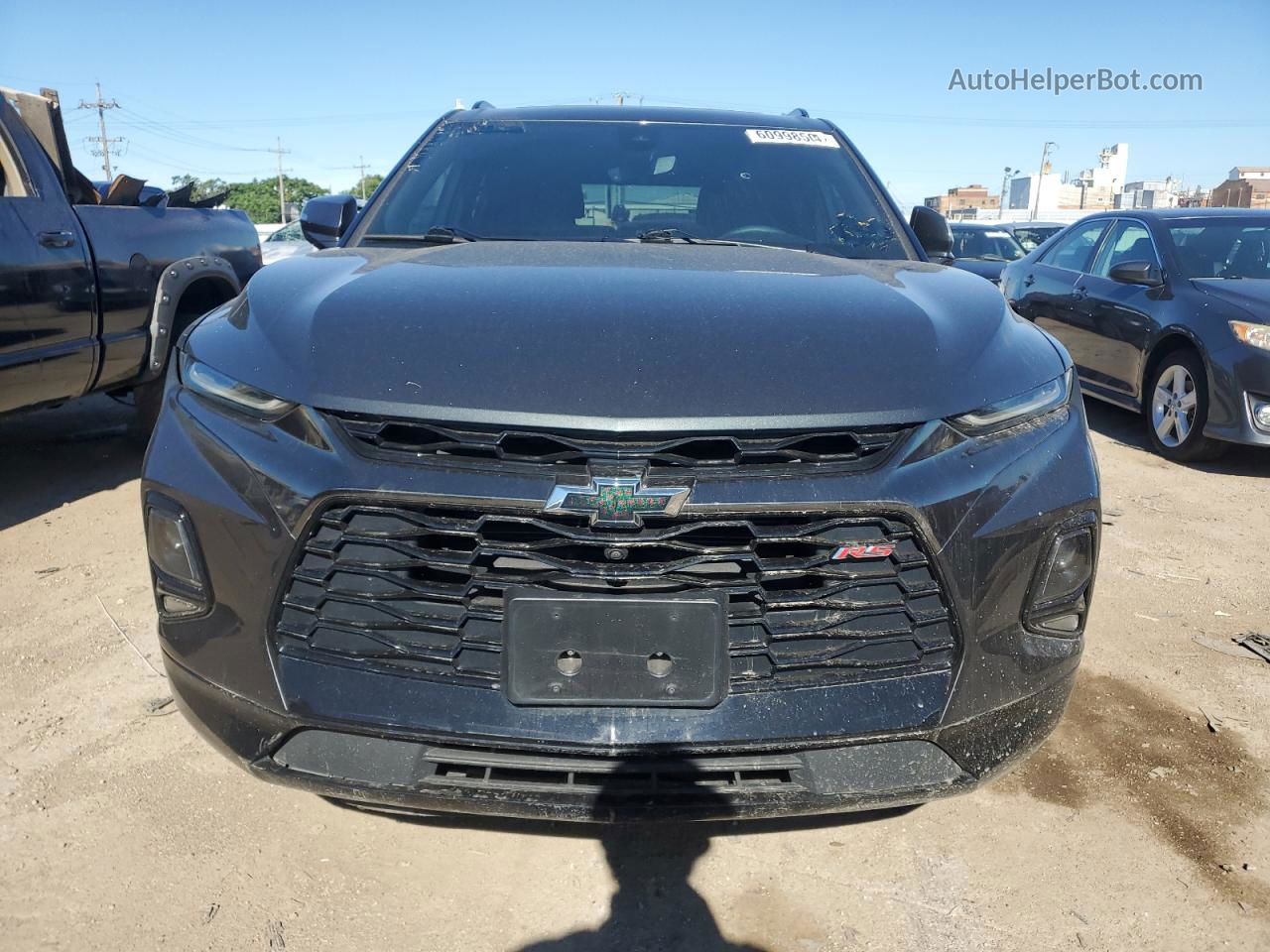 2019 Chevrolet Blazer Rs Gray vin: 3GNKBJRS5KS687007