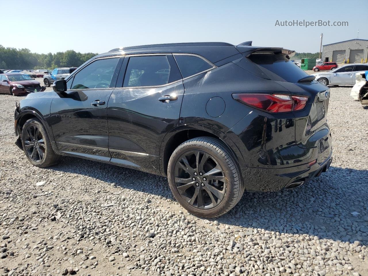 2019 Chevrolet Blazer Rs Black vin: 3GNKBJRS8KS586740