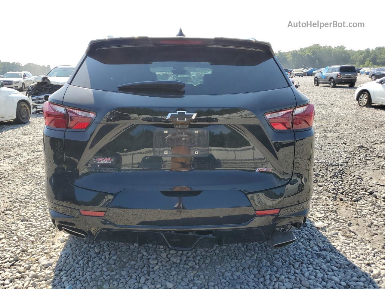 2019 Chevrolet Blazer Rs Black vin: 3GNKBJRS8KS586740