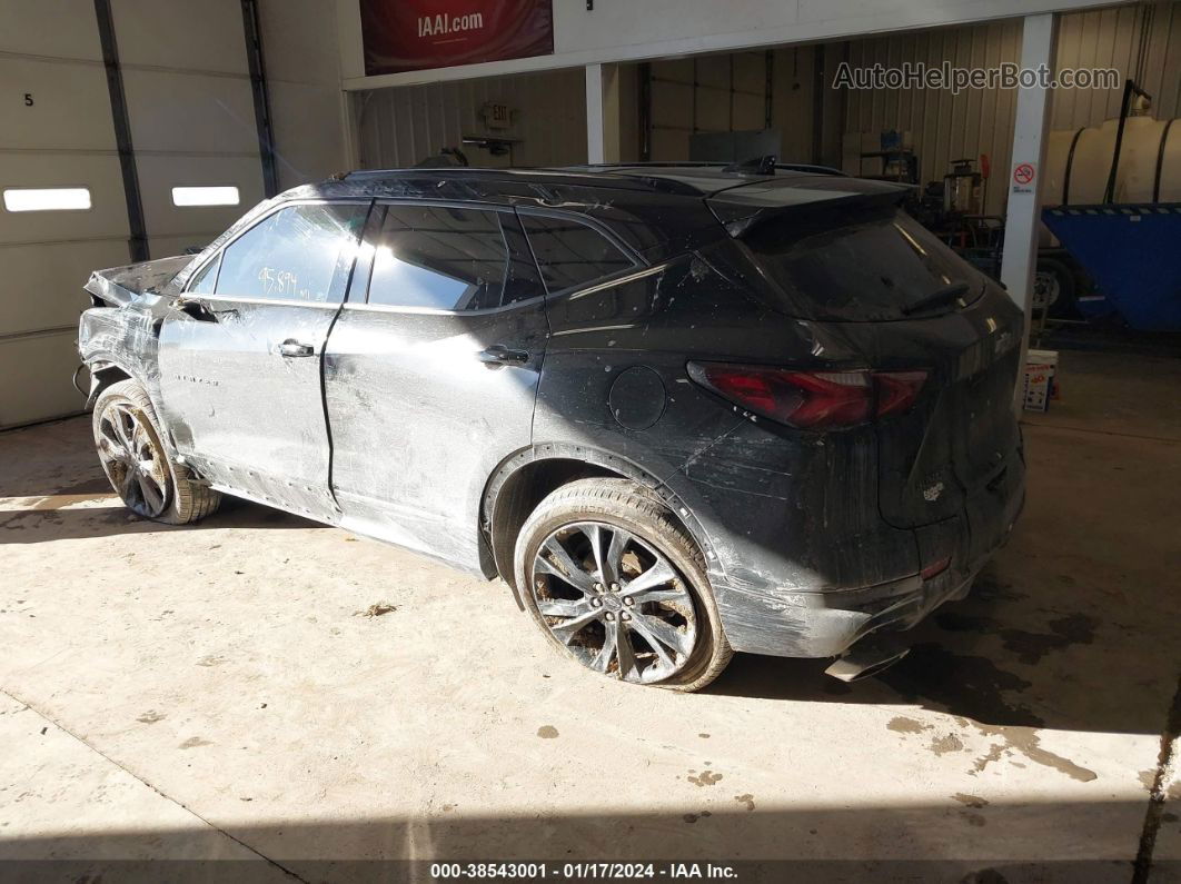 2019 Chevrolet Blazer Rs Black vin: 3GNKBJRS8KS660481