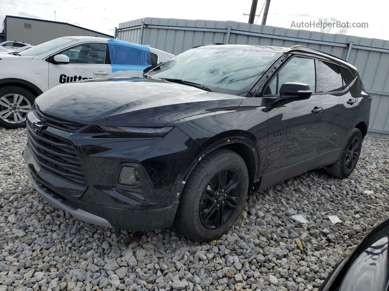 2020 Chevrolet Blazer 3lt Black vin: 3GNKBJRS8LS726755