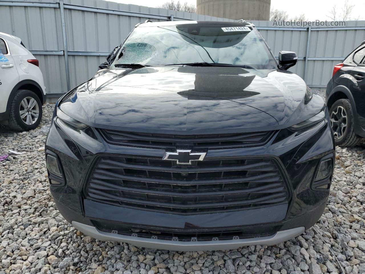 2020 Chevrolet Blazer 3lt Black vin: 3GNKBJRS8LS726755