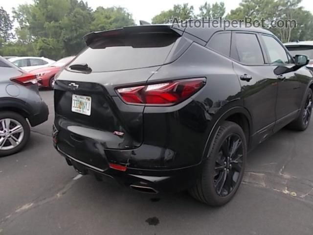 2019 Chevrolet Blazer Rs Black vin: 3GNKBJRS9KS684160