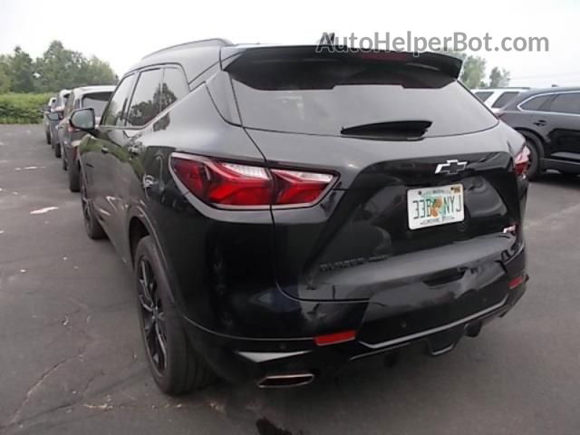 2019 Chevrolet Blazer Rs Black vin: 3GNKBJRS9KS684160