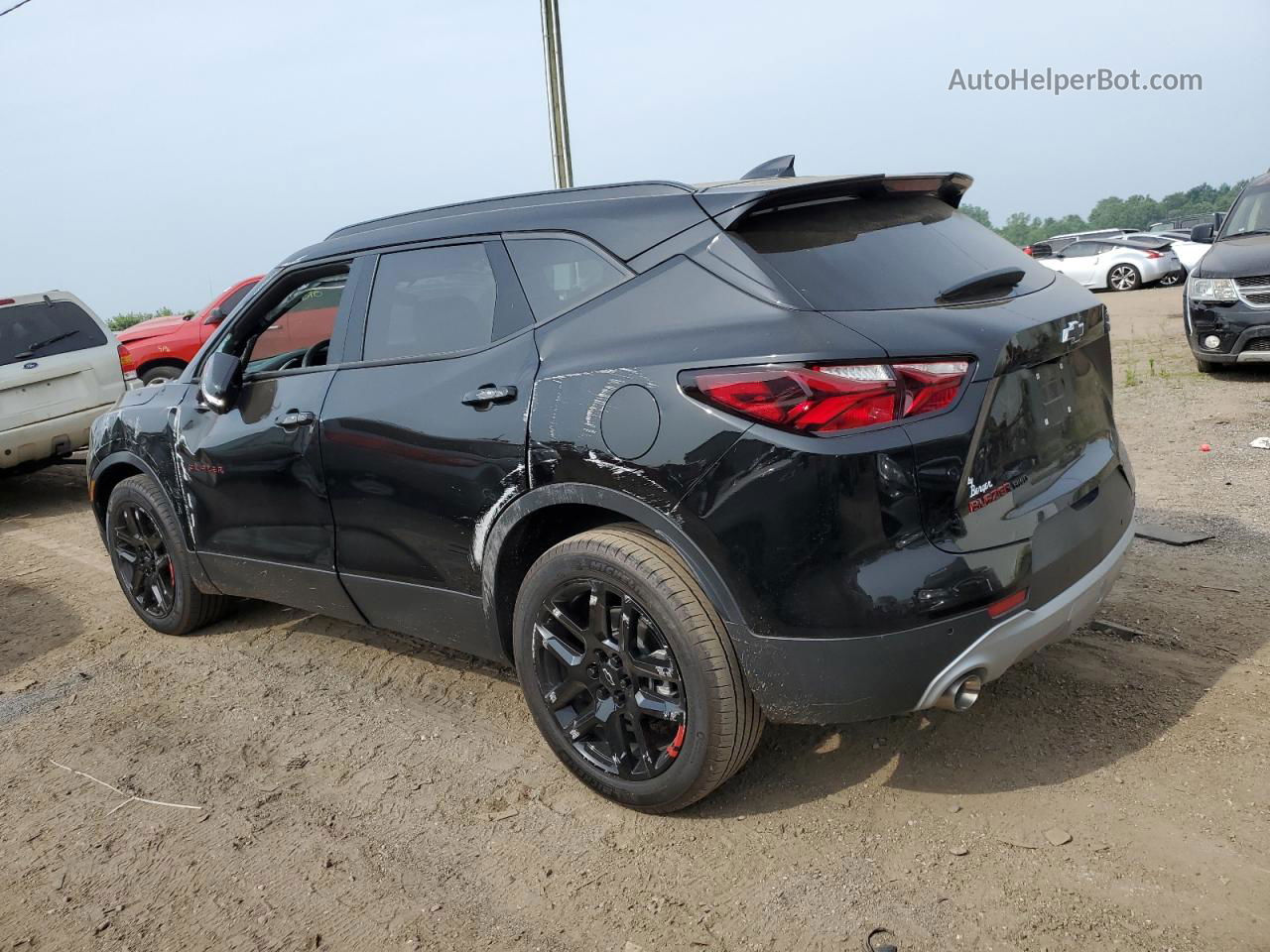 2020 Chevrolet Blazer 3lt Black vin: 3GNKBJRS9LS715876