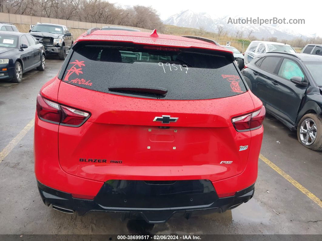 2019 Chevrolet Blazer Rs Orange vin: 3GNKBJRSXKS642662