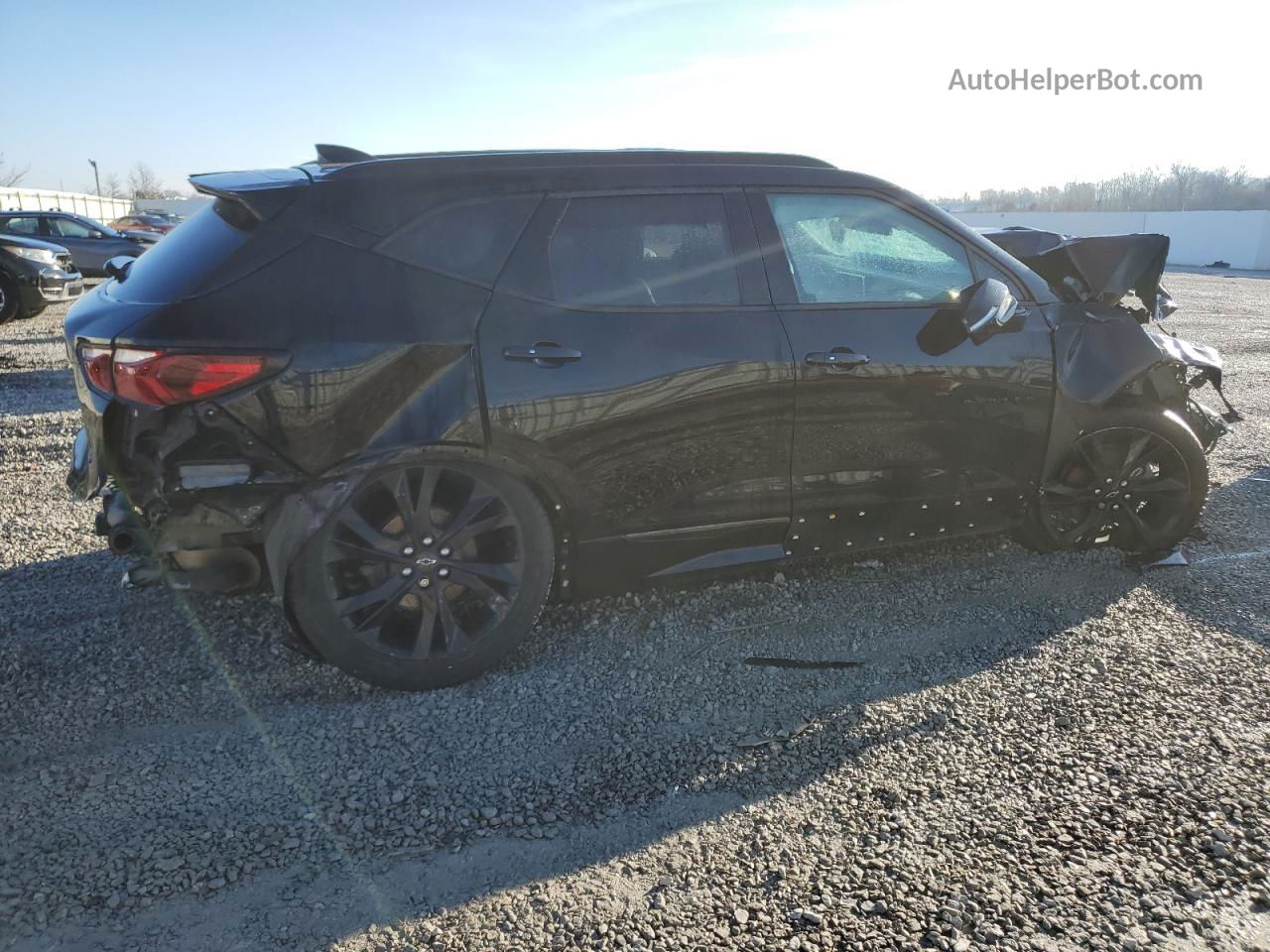 2019 Chevrolet Blazer Rs Black vin: 3GNKBJRSXKS664340