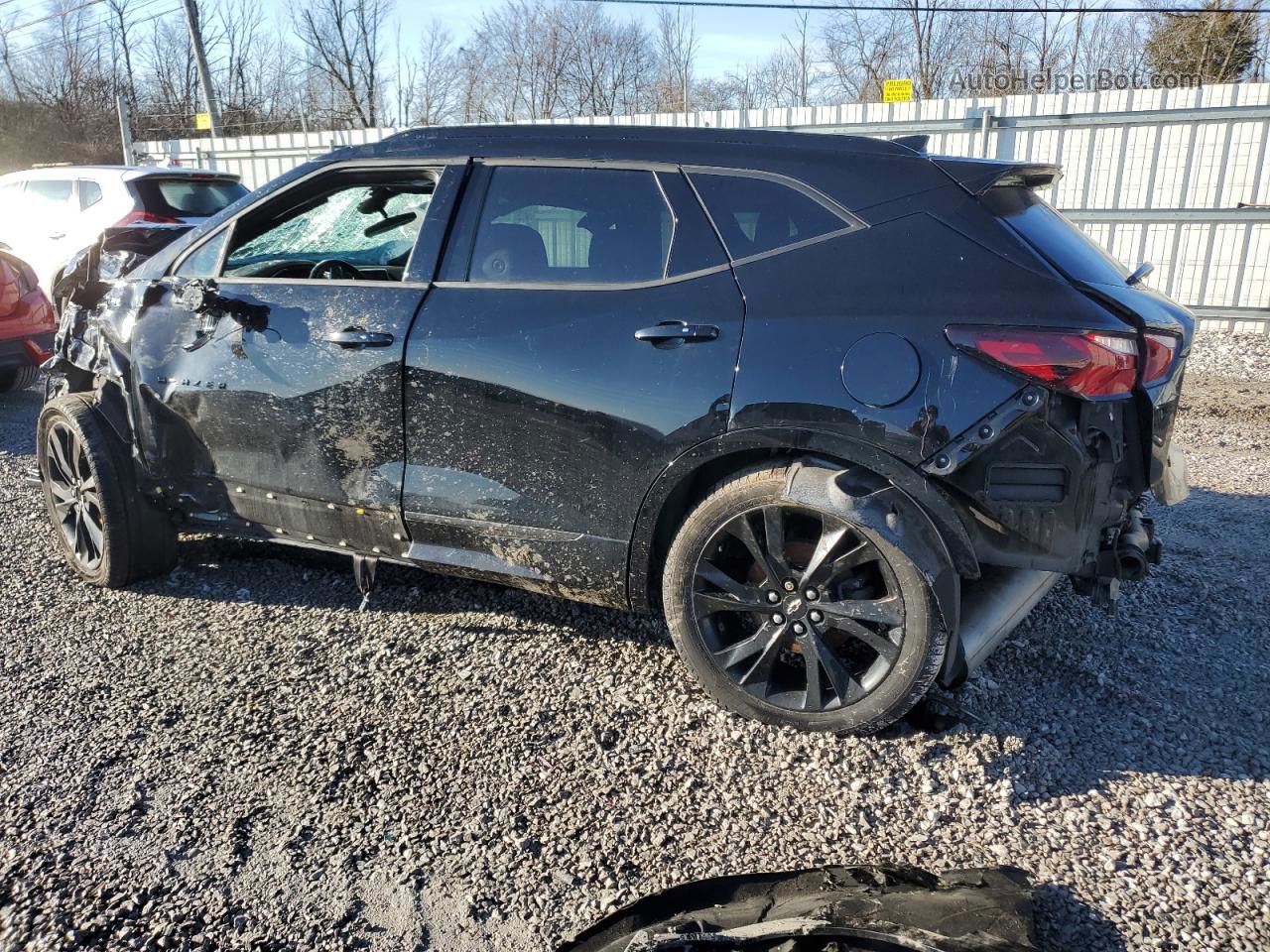 2019 Chevrolet Blazer Rs Black vin: 3GNKBJRSXKS664340