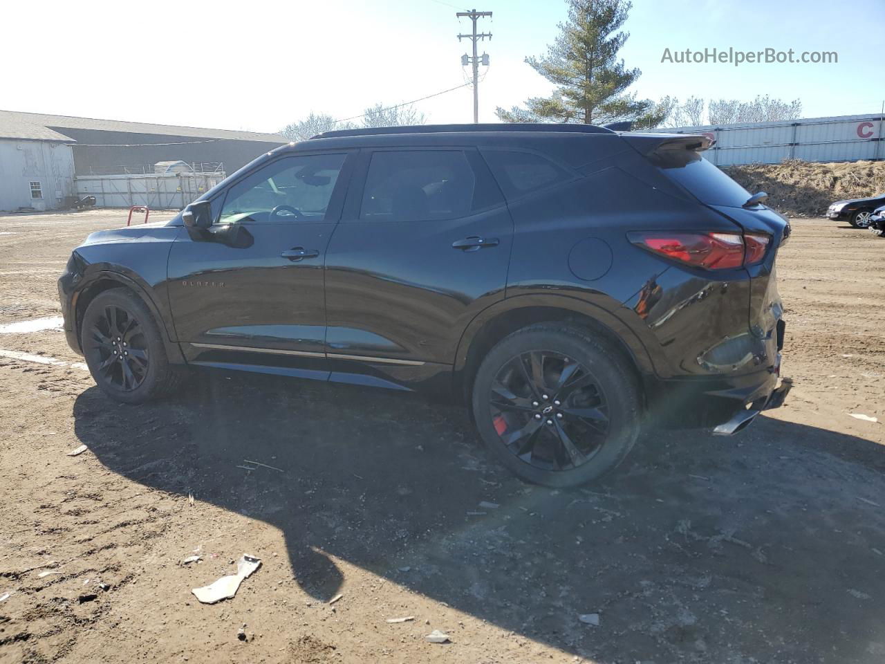 2020 Chevrolet Blazer Rs Black vin: 3GNKBKRS2LS722075